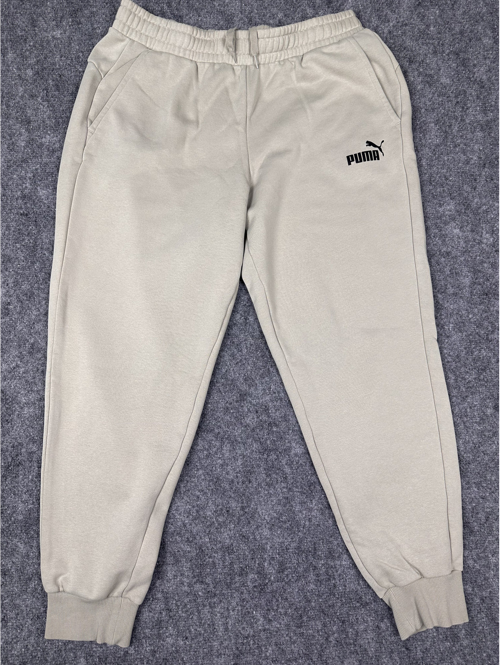 Puma Men's Beige Jogger Sweatpants XL